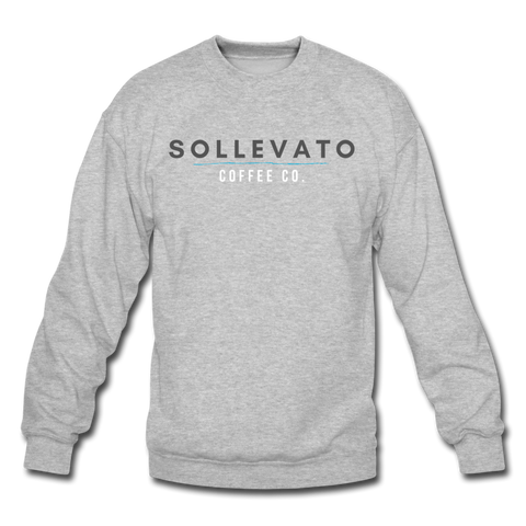 Sollevato Coffee Co. Crewneck Sweatshirt - heather gray