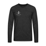 Men's Premium Long Sleeve T-Shirt - charcoal grey