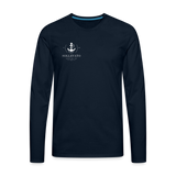 Men's Premium Long Sleeve T-Shirt - deep navy